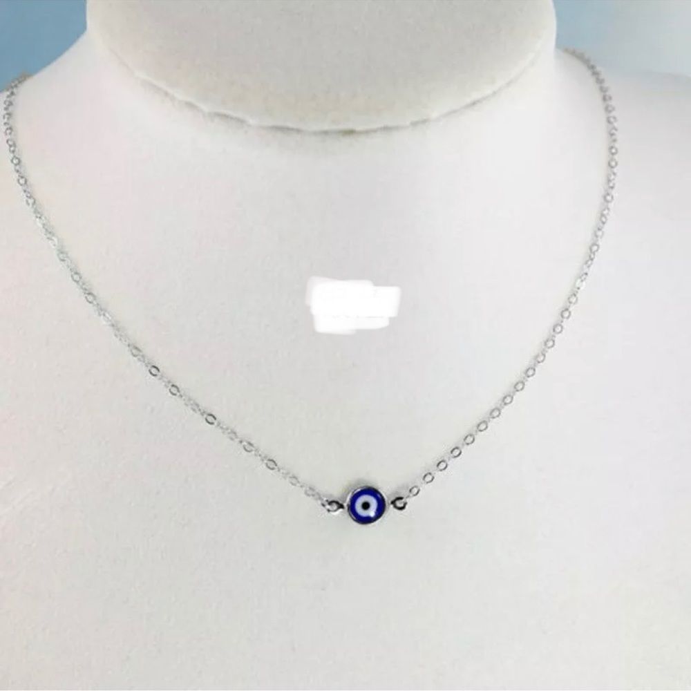 Evil Eye Pendant Choker